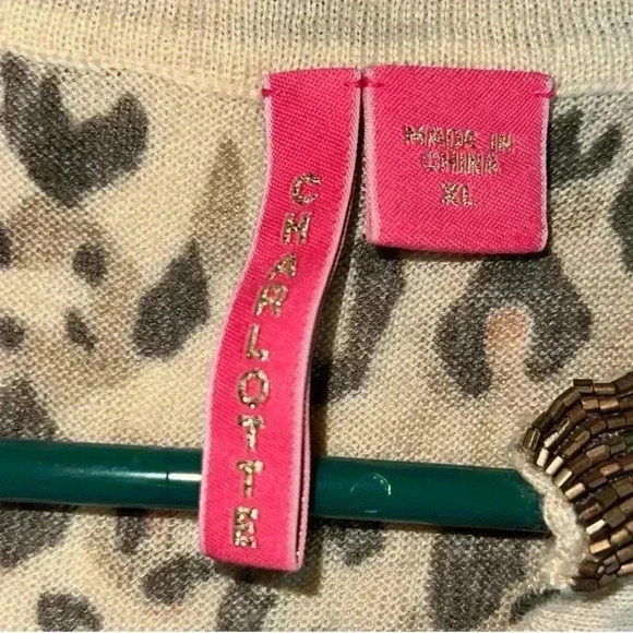 Charlotte Tarantola xl leopard print cardigan - Picture 5 of 6